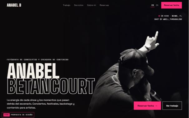 Web de Anabel Betancourt